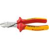 Power side-cut.pliers VDEchrome-plated 160mm